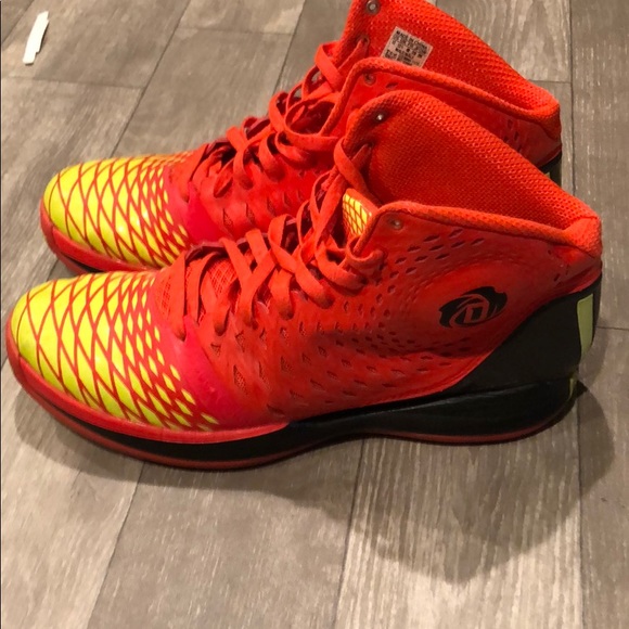 Adizero Rose 3.5 Max Orange Yellow - Picture 3 of 4